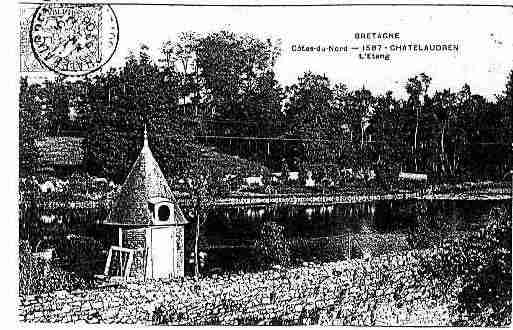 Ville de CHATELAUDREN Carte postale ancienne